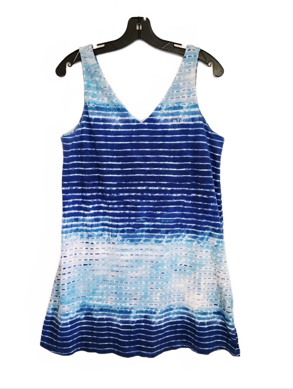Lauren Ralph Lauren Blue Sundress Women’s Large Casual Beach Sleeveless